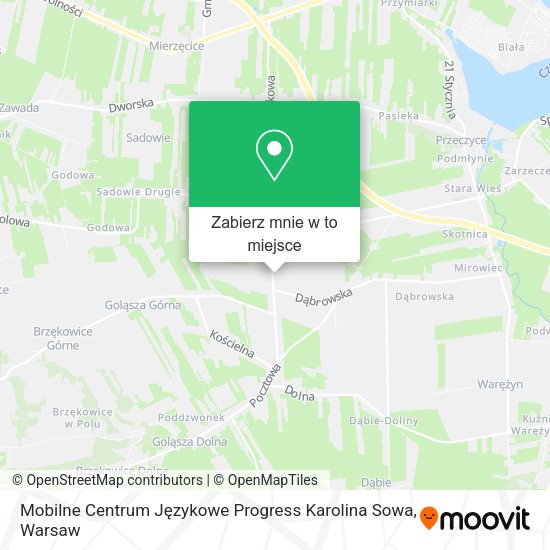 Mapa Mobilne Centrum Językowe Progress Karolina Sowa