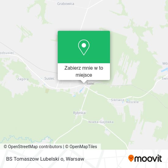 Mapa BS Tomaszow Lubelski o