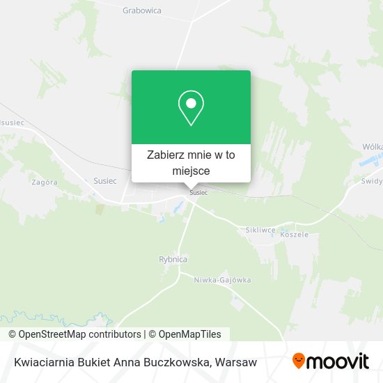 Mapa Kwiaciarnia Bukiet Anna Buczkowska