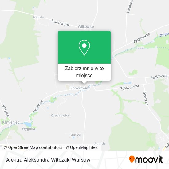 Mapa Alektra Aleksandra Witczak