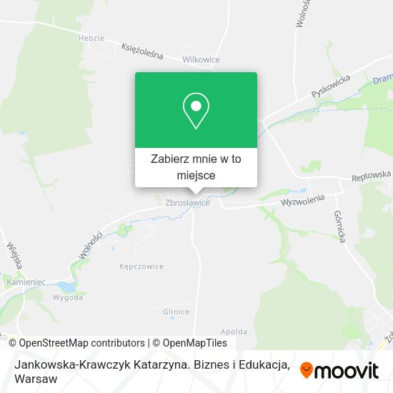 Mapa Jankowska-Krawczyk Katarzyna. Biznes i Edukacja