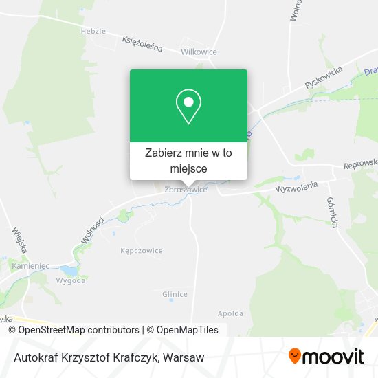 Mapa Autokraf Krzysztof Krafczyk