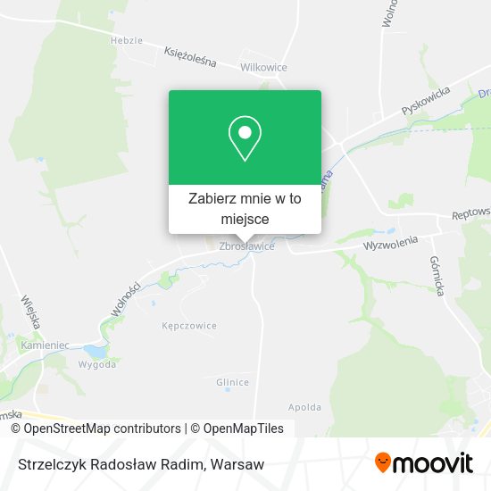 Mapa Strzelczyk Radosław Radim