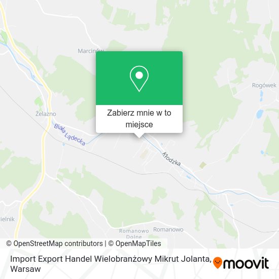 Mapa Import Export Handel Wielobranżowy Mikrut Jolanta