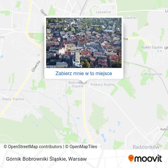 Mapa Górnik Bobrowniki Śląskie