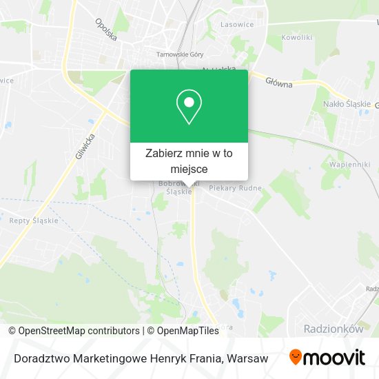 Mapa Doradztwo Marketingowe Henryk Frania