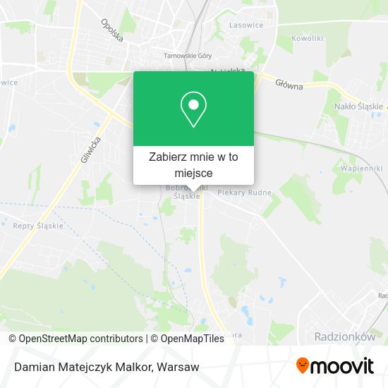 Mapa Damian Matejczyk Malkor