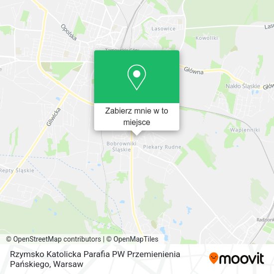 Mapa Rzymsko Katolicka Parafia PW Przemienienia Pańskiego