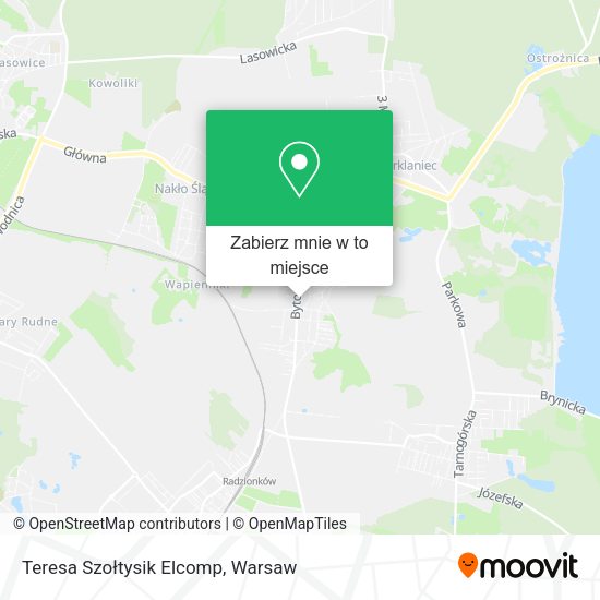 Mapa Teresa Szołtysik Elcomp