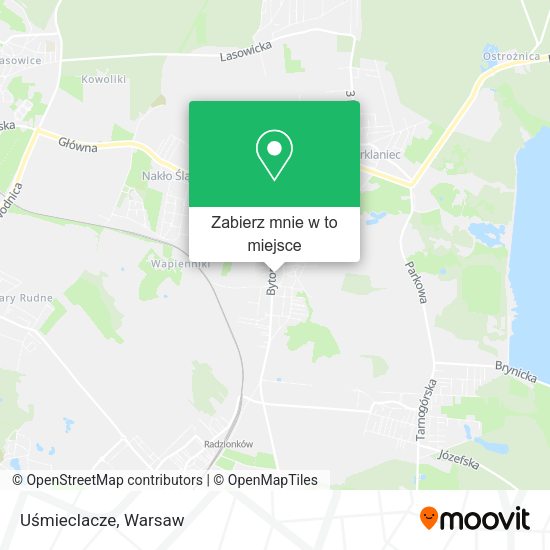 Mapa Uśmieclacze