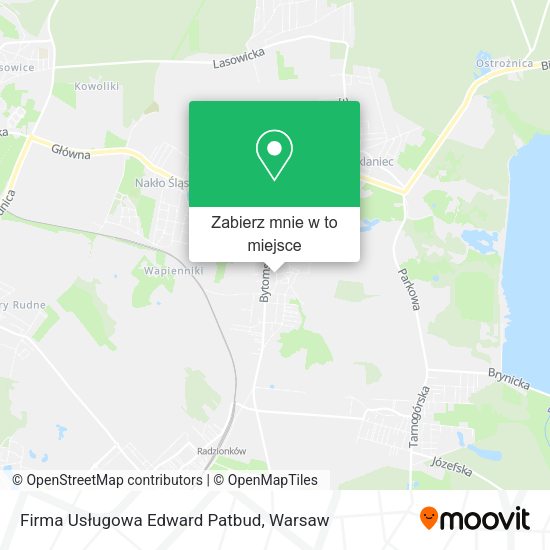 Mapa Firma Usługowa Edward Patbud