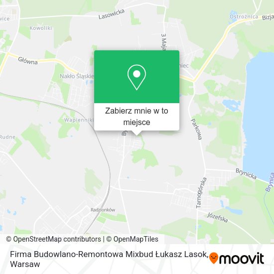 Mapa Firma Budowlano-Remontowa Mixbud Łukasz Lasok