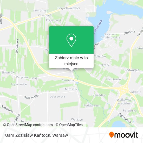 Mapa Usm Zdzisław Kańtoch