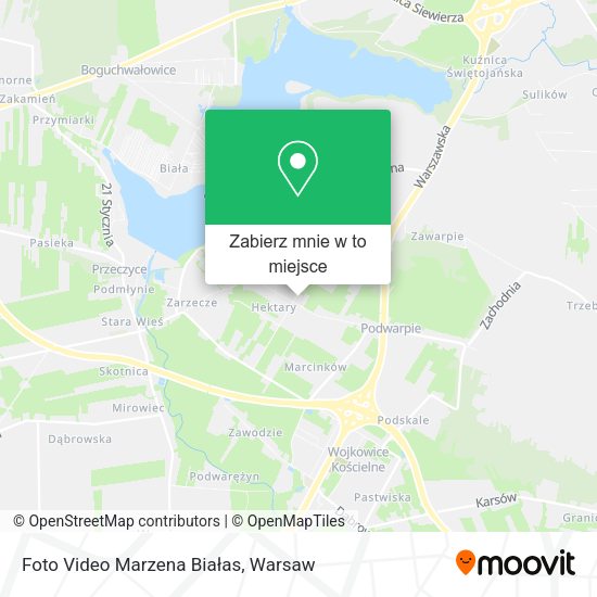 Mapa Foto Video Marzena Białas