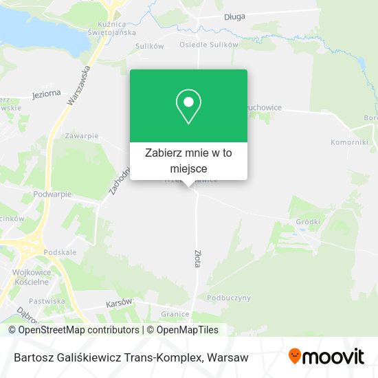 Mapa Bartosz Galiśkiewicz Trans-Komplex