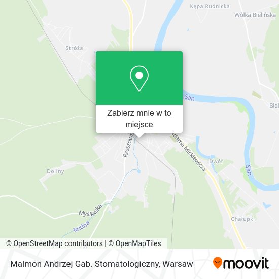 Mapa Malmon Andrzej Gab. Stomatologiczny