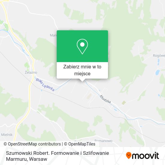 Mapa Szumowski Robert. Formowanie i Szlifowanie Marmuru