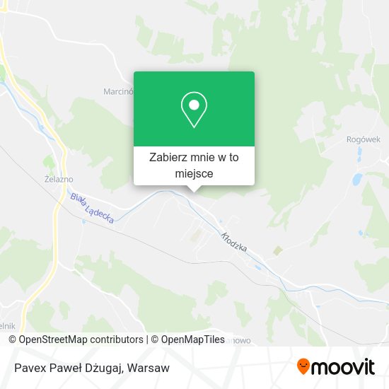 Mapa Pavex Paweł Dżugaj