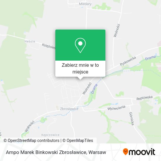 Mapa Ampo Marek Binkowski Zbrosławice