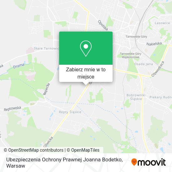 Mapa Ubezpieczenia Ochrony Prawnej Joanna Bodetko