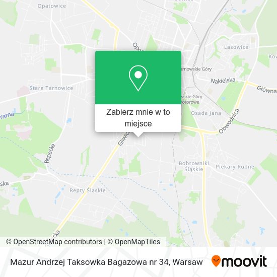 Mapa Mazur Andrzej Taksowka Bagazowa nr 34