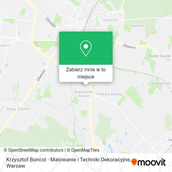 Mapa Krzysztof Boncol - Malowanie i Techniki Dekoracyjne