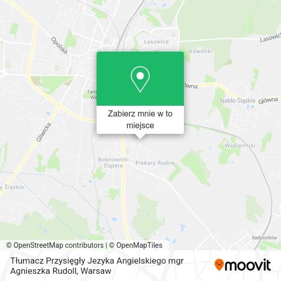 Mapa Tłumacz Przysięgły Jezyka Angielskiego mgr Agnieszka Rudoll