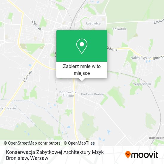 Mapa Konserwacja Zabytkowej Architektury Mzyk Bronisław