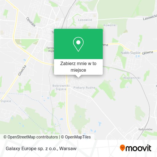 Mapa Galaxy Europe sp. z o.o.
