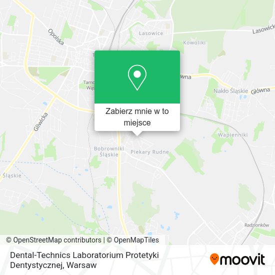 Mapa Dental-Technics Laboratorium Protetyki Dentystycznej