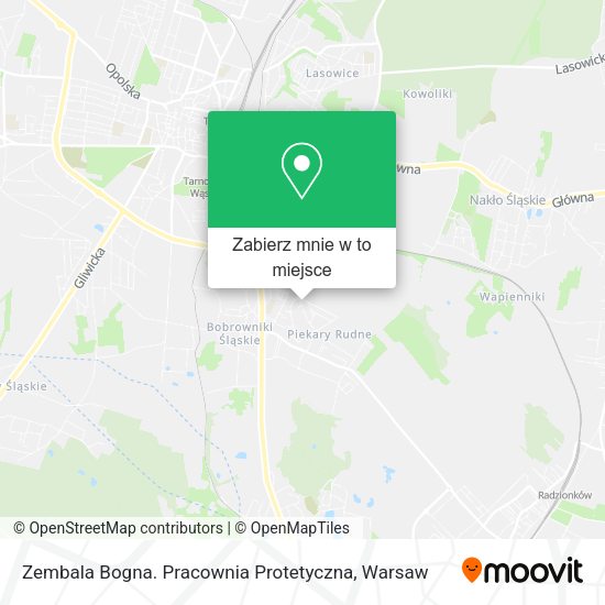 Mapa Zembala Bogna. Pracownia Protetyczna