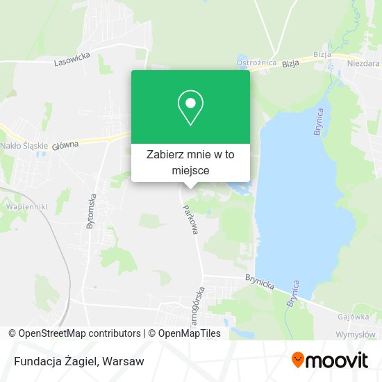 Mapa Fundacja Żagiel