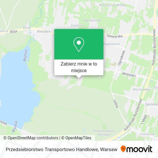 Mapa Przedsiebiorstwo Transportowo Handlowe