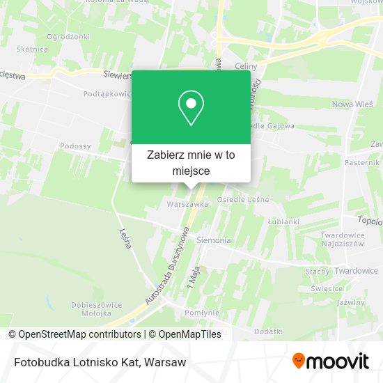 Mapa Fotobudka Lotnisko Kat