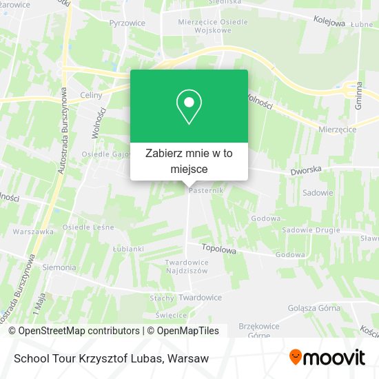 Mapa School Tour Krzysztof Lubas