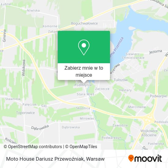 Mapa Moto House Dariusz Przewoźniak