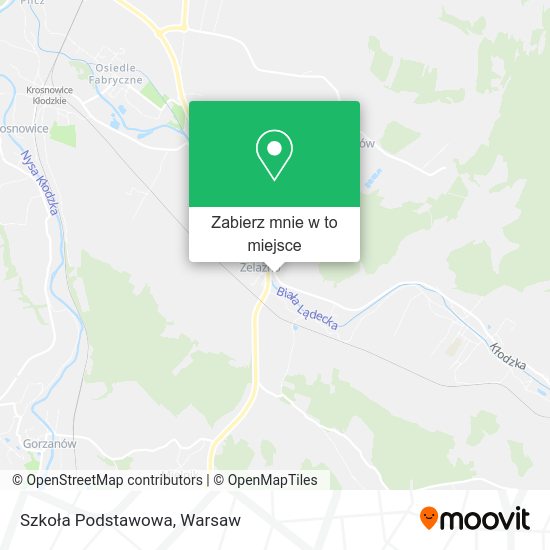 Mapa Szkoła Podstawowa