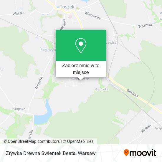 Mapa Zrywka Drewna Swientek Beata