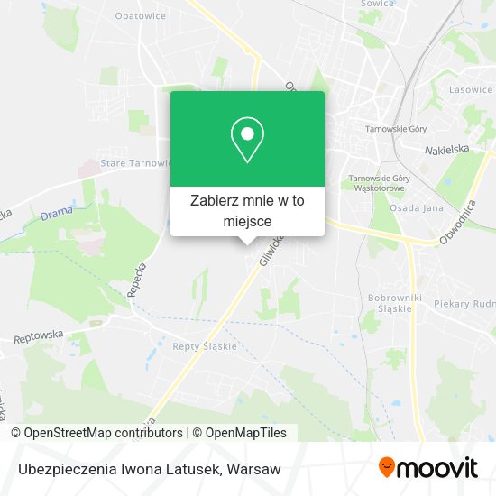 Mapa Ubezpieczenia Iwona Latusek