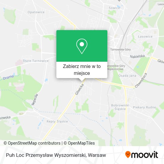 Mapa Puh Loc Przemysław Wyszomierski