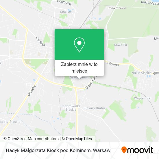 Mapa Hadyk Małgorzata Kiosk pod Kominem