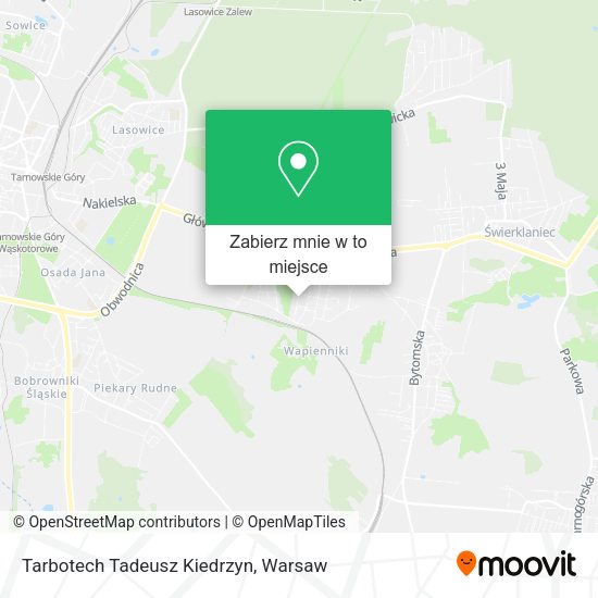 Mapa Tarbotech Tadeusz Kiedrzyn