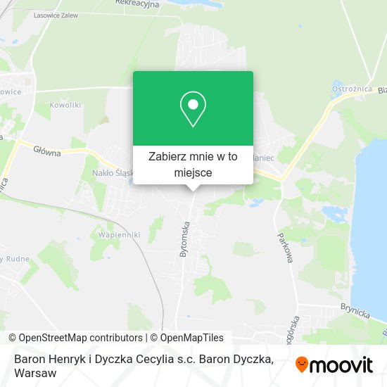 Mapa Baron Henryk i Dyczka Cecylia s.c. Baron Dyczka