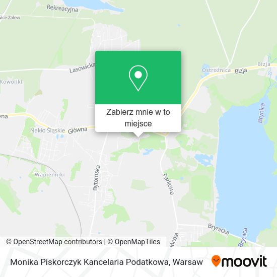 Mapa Monika Piskorczyk Kancelaria Podatkowa