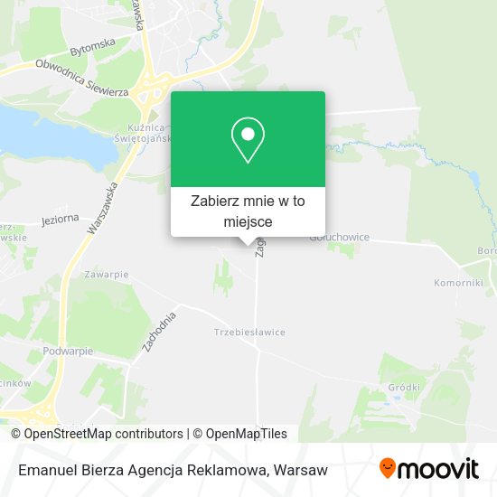 Mapa Emanuel Bierza Agencja Reklamowa