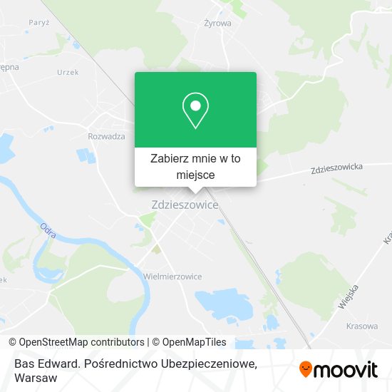 Mapa Bas Edward. Pośrednictwo Ubezpieczeniowe