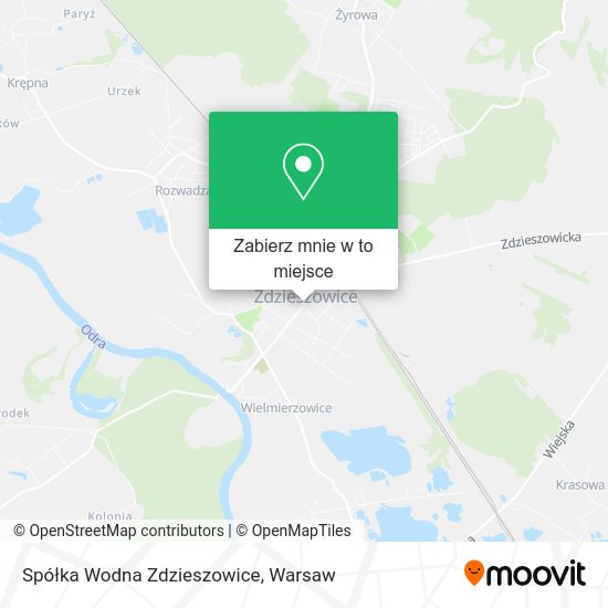 Mapa Spółka Wodna Zdzieszowice