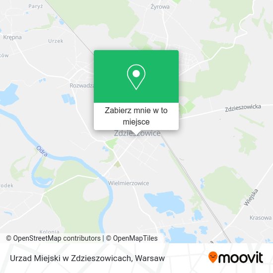 Mapa Urzad Miejski w Zdzieszowicach