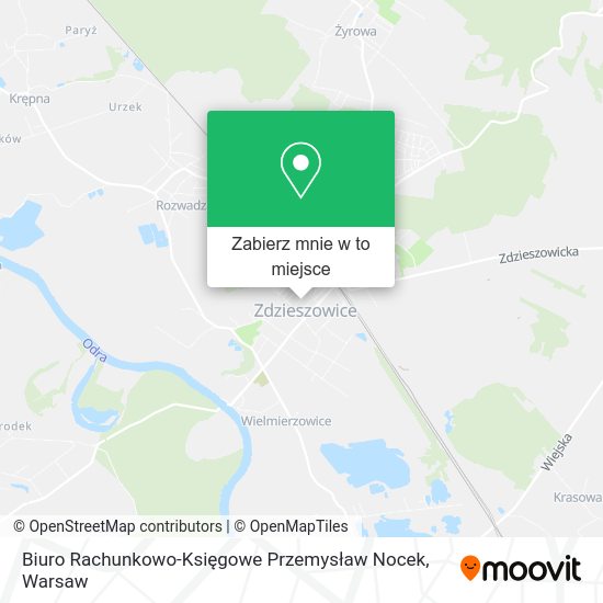 Mapa Biuro Rachunkowo-Księgowe Przemysław Nocek