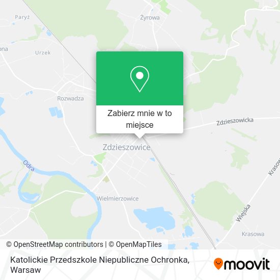 Mapa Katolickie Przedszkole Niepubliczne Ochronka